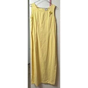 Sleeveless Solid Yellow